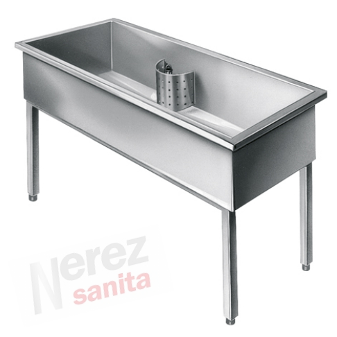 Dílenský nerez dřez Franke KWC SIRX752