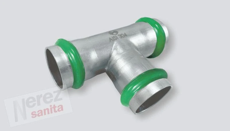 H-LINE INOXPRESS 304 T-kus 22x22x22