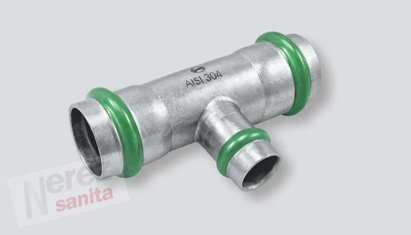 H-LINE INOXPRESS 304 T-kus 28x18x28 red.