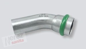 H-LINE INOXPRESS 304 Oblouk 15 45° M x F