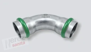H-LINE INOXPRESS 304 Oblouk 15 45° F x F