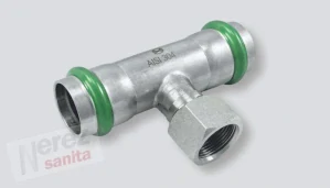 H-LINE INOXPRESS 304 T-kus 15 x 1/2" x 15 F x Fil.F x F