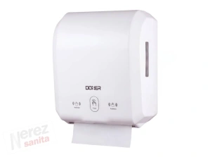 Automatický dávkovač papírových ručníků DONNER ROLL řezací systém bílý