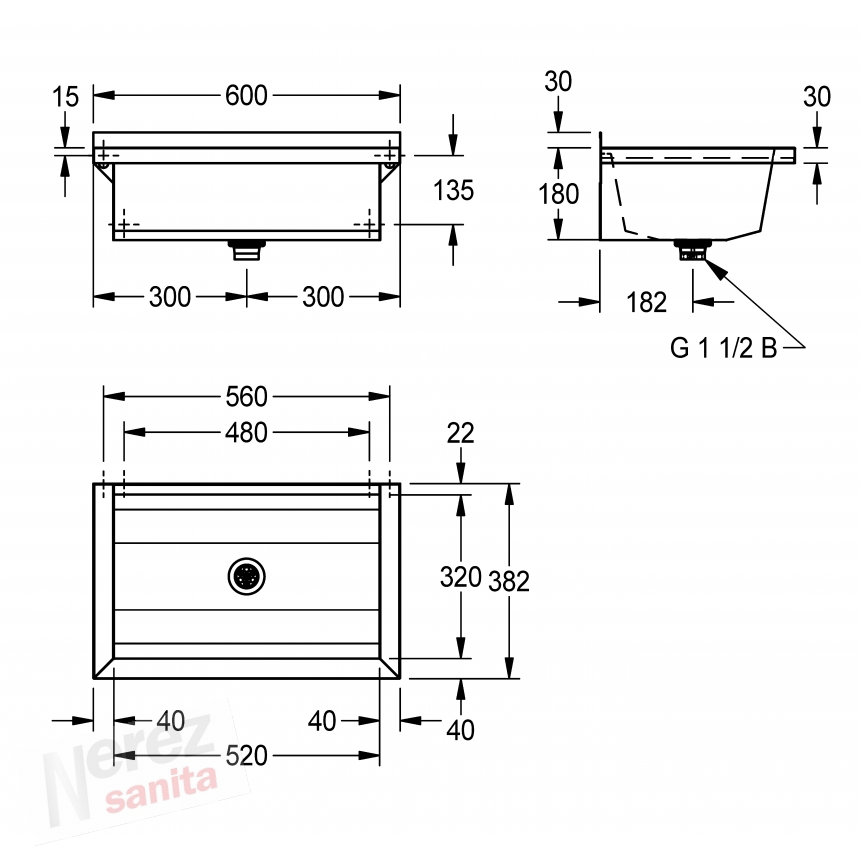 Mycí koryto Franke KWC Planox PL6