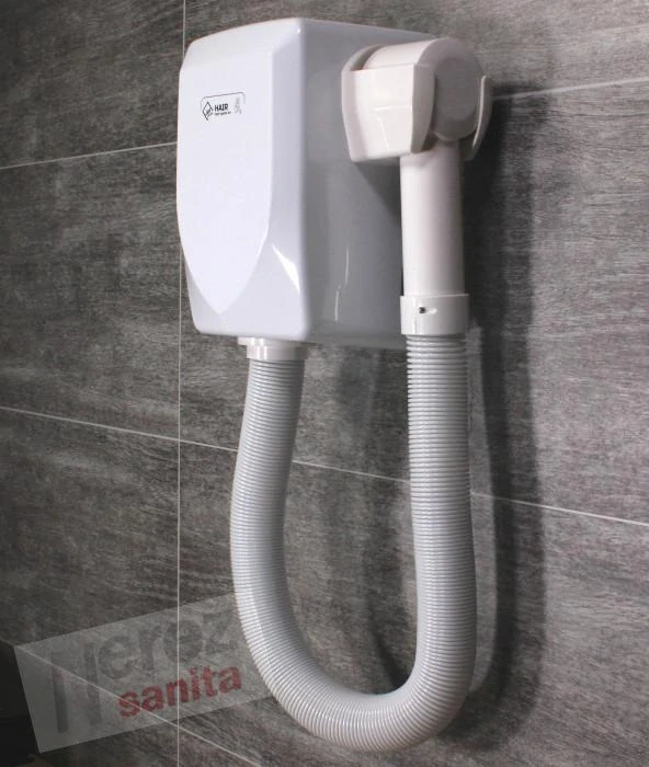 Horkovzdušný vysoušeč vlasů JET DRYER HAIR bílý kov