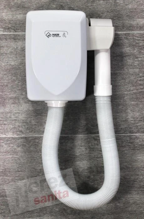 Horkovzdušný vysoušeč vlasů JET DRYER HAIR bílý kov