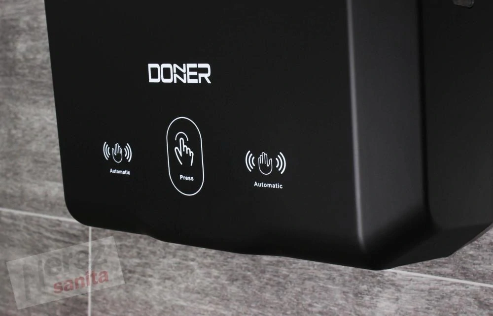 Automatický dávkovač papírových ručníků DONNER ROLL řezací systém černý