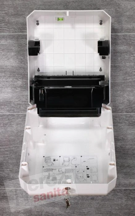 Automatický dávkovač papírových ručníků DONNER ROLL řezací systém bílý