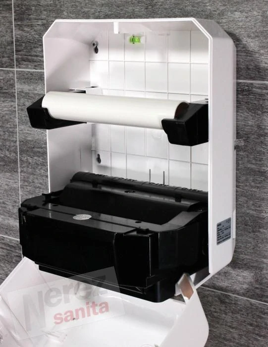 Automatický dávkovač papírových ručníků DONNER ROLL řezací systém bílý